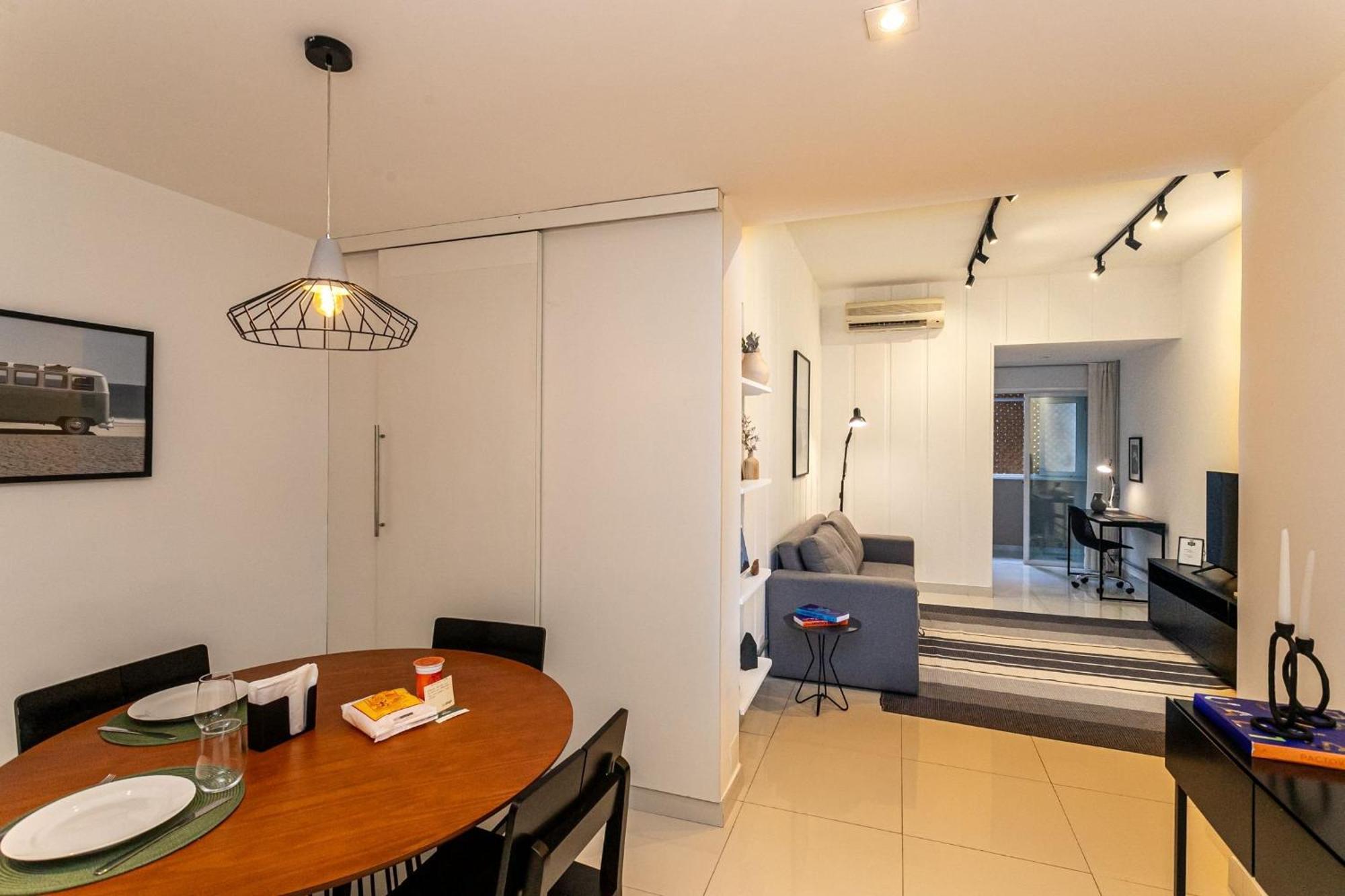 Apartamento Moderno A 300 M Da Praia Do Leblon Rio de Janeiro Buitenkant foto